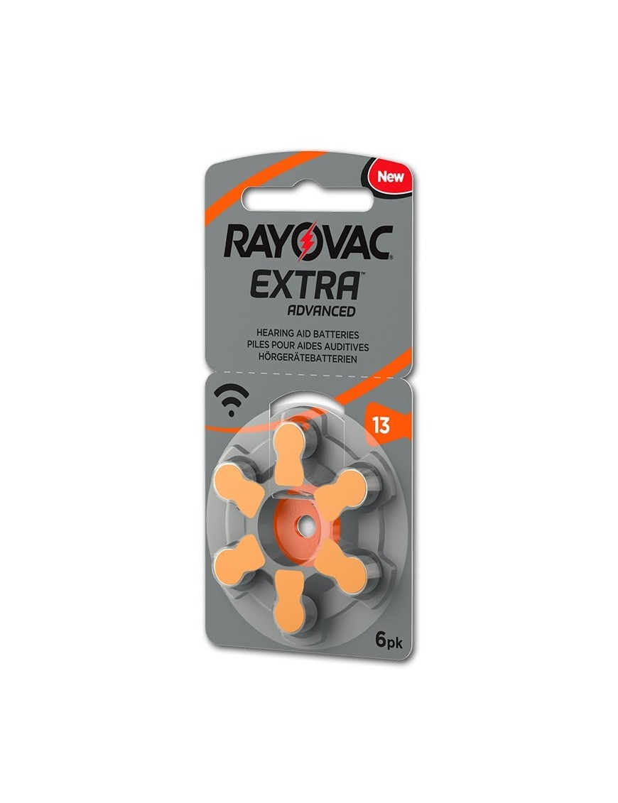 RAYOVAC μπαταρίες ακουστικών βαρηκοΐας 13MF, mercury free, 1.4V, 6τμχ