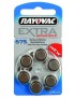 RAYOVAC μπαταρίες ακουστικών βαρηκοΐας 675MF, mercury free, 1,45V, 6τμχ