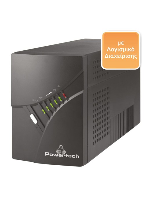 POWERTECH UPS Line Interactive, 2000VA/1200W