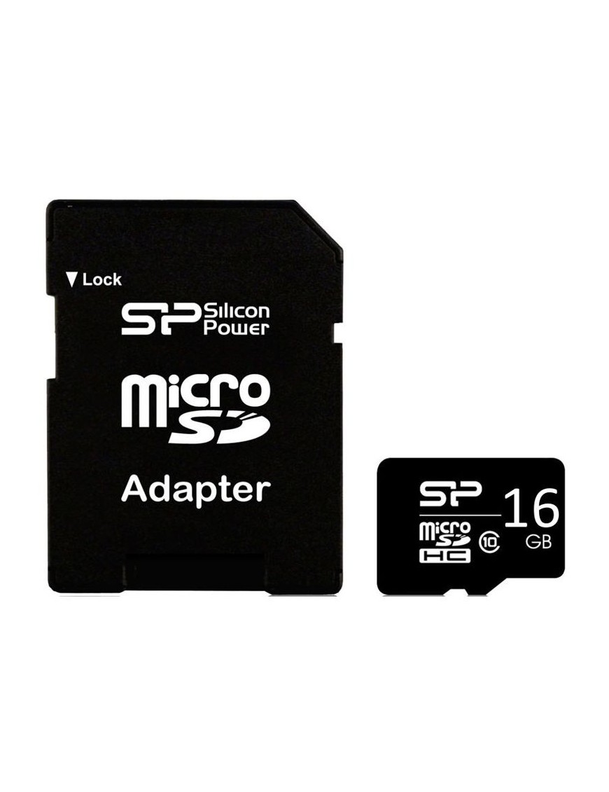 SILICON POWER κάρτα μνήμης 16GB micro SDHC, Class 10