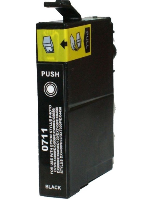 Συμβατο InkJet για Epson No 711, 13ml, μαύρο