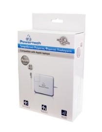 POWERTECH τροφοδοτικό laptop PT-137 για Apple, 90W, 18.5V - 4.6A