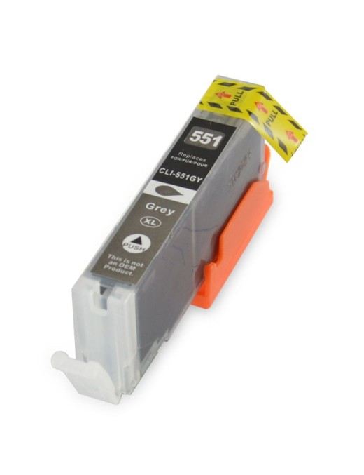 Συμβατό InkJet για Canon CLI-551, 12ml, Gray