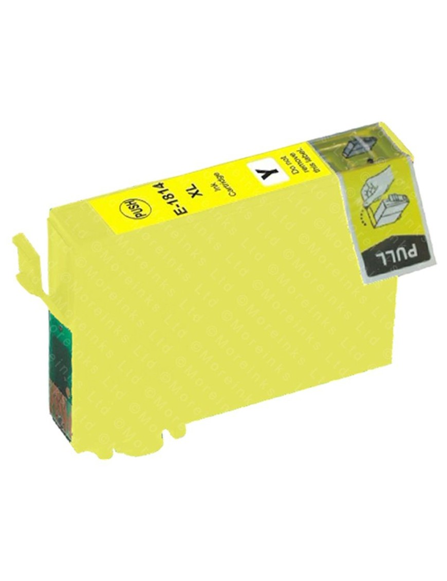 Συμβατο InkJet για Epson No 1813XL, 13ml, Yellow