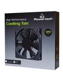 POWERTECH ανεμιστήρας PT-156, 120 x 120 x 25mm, 12V, 3pin & 4 βίδες