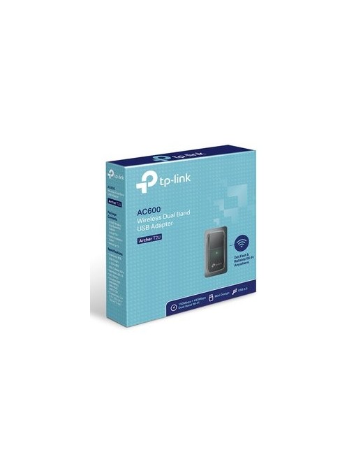 TP-LINK Mini Wireless USB Adapter Archer T2U, Dual Band, Ver. 3.0