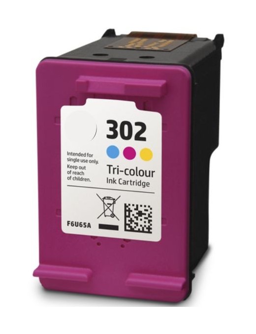 Συμβατό Inkjet για HP 302XL, Color