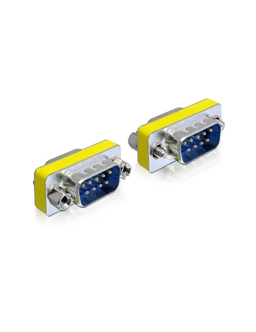 DELOCK Αντάπτορας μετατροπής Σειριακής θύρας Sub-D9 από male σε male