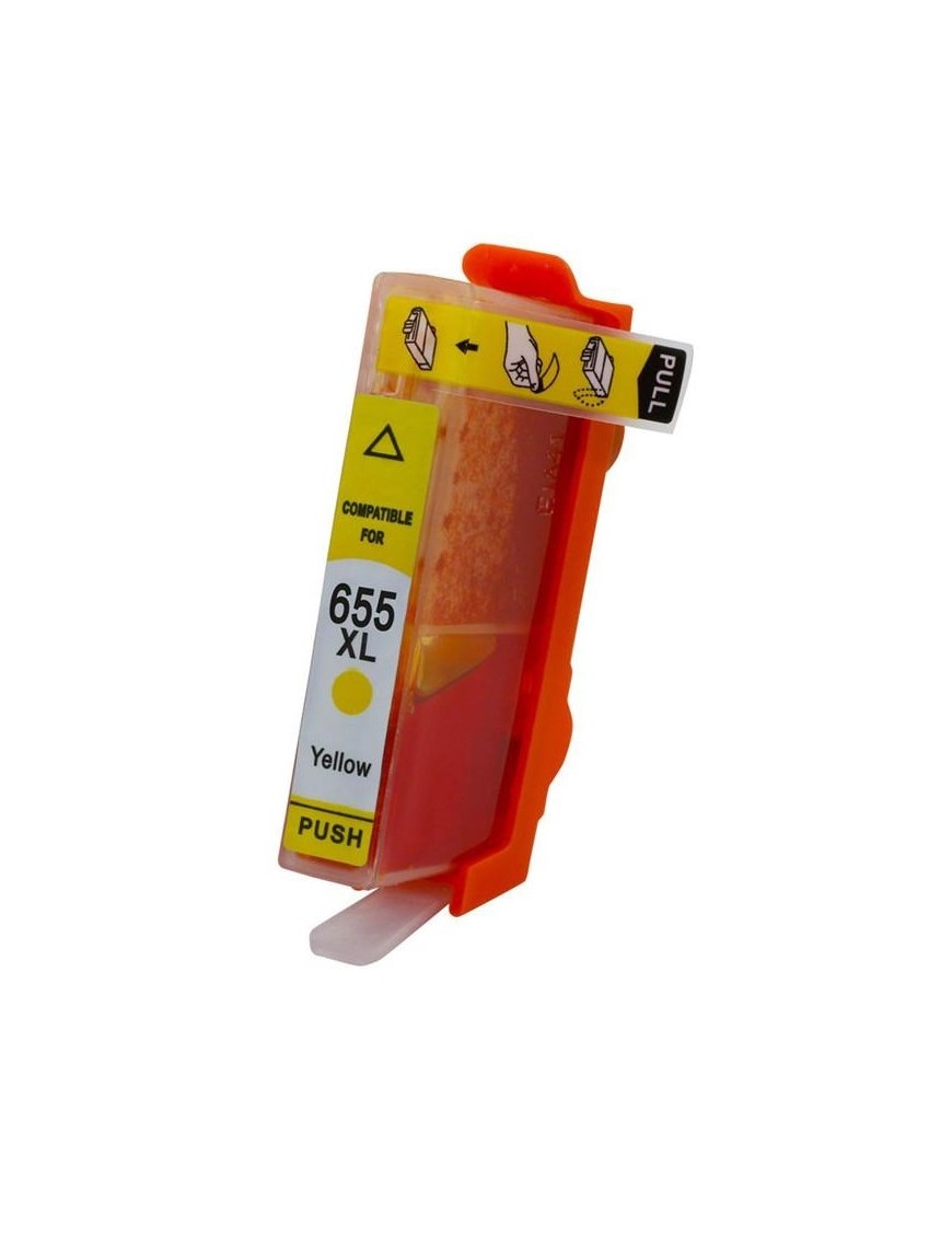 Συμβατό Inkjet για HP, 655, 14.6ml, Yellow
