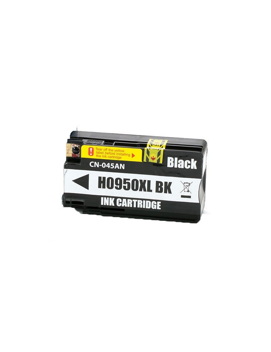 Συμβατό Inkjet για HP, 950 XL, 73ml, Black