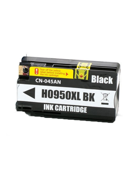 Συμβατό Inkjet για HP, 950 XL, 73ml, Black