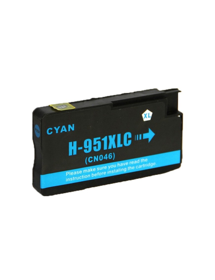 Συμβατό Inkjet για HP, 951 XL, 26ml, Cyan