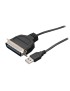 POWERTECH Καλώδιο USB 2.0 σε παράλληλο 36pin(M), copper, 1.5m