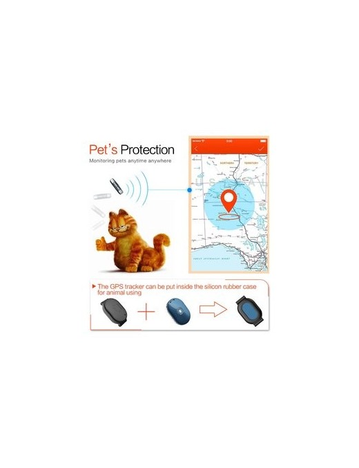 Mini GPS Eντοπισμού Θέσης Q60, 400mAh, Αδιάβροχο, Black