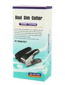 POWERTECH Dual SIM Κόπτης, Nano & Micro, Black