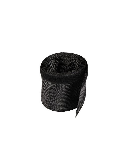 POWERTECH Δεματικό Καλωδίων τύπου Flex Wrap, 1.8m, Black
