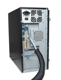 POWERTECH Δεματικό Καλωδίων τύπου Flex Wrap, 1.8m, Black