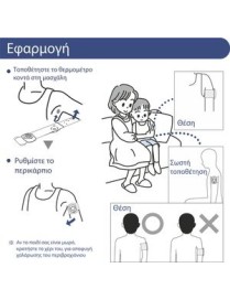 POWERTECH Smart Παιδικό Θερμόμετρο PT-501, Bluetooth, με συναγερμό