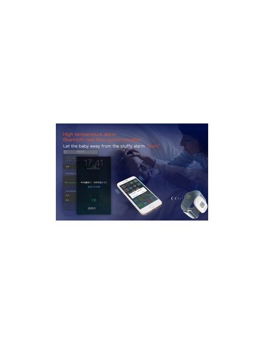 POWERTECH Smart Παιδικό Θερμόμετρο PT-501, Bluetooth, με συναγερμό