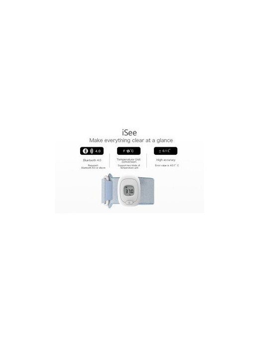 POWERTECH Smart Παιδικό Θερμόμετρο PT-501, Bluetooth, με συναγερμό