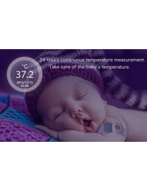 POWERTECH Smart Παιδικό Θερμόμετρο PT-501, Bluetooth, με συναγερμό