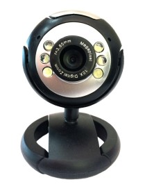 POWERTECH Web Camera PT-509 1.3MP, Plug & Play, μαύρη