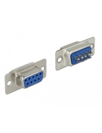 DELOCK Connector Σειριακής θύρας Sub-D9 με ακίδες, female