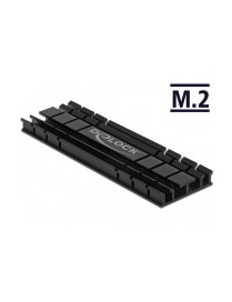 DELOCK Ψύκτρα 70 mm flat για M.2 συσκευές, μαύρη