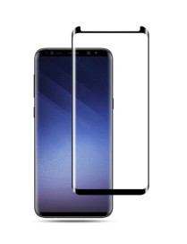 POWERTECH Tempered Glass 3D, Mini, Full glue, για Samsung S9, Black