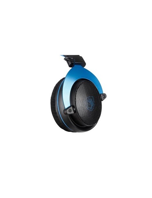 SADES Gaming Headset Mpower, Multiplatform, 3.5mm, 50mm ακουστικά, μπλε