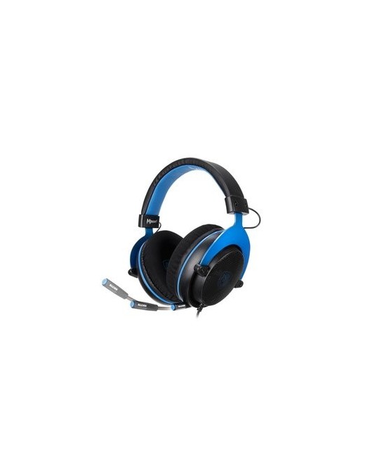 SADES Gaming Headset Mpower, Multiplatform, 3.5mm, 50mm ακουστικά, μπλε