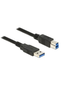 POWERTECH καλώδιο USB 3.0 (A) σε USB 3.0 (B), 1.5m, μαύρο