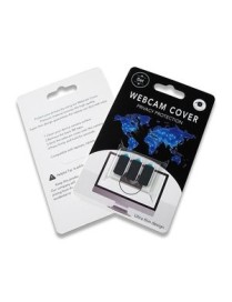 Κάλυμμα κάμερας SPPIP-001, universal, 3τμχ, μαύρο