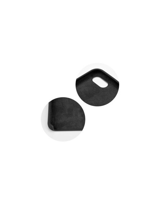 POWERTECH Θήκη Silicon Velvet MOB-1128 για Samsung J6 Plus 2018, μαύρη