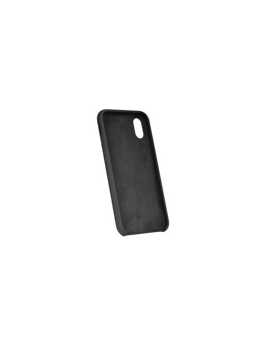 POWERTECH Θήκη Silicon Velvet MOB-1128 για Samsung J6 Plus 2018, μαύρη