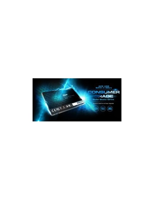 SILICON POWER SSD A55 256GB, 2.5", SATA III, 550-450MB/s 7mm, TLC