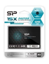 SILICON POWER SSD A55 128GB, 2.5", SATA III, 550-420MB/s 7mm, TLC