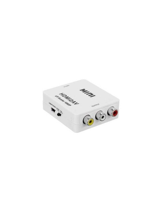 POWERTECH HD Video Converter CAB-H082 από HDMI σε 3x RCA, Full HD