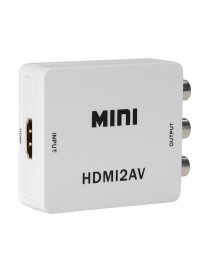 POWERTECH HD Video Converter CAB-H082 από HDMI σε 3x RCA, Full HD