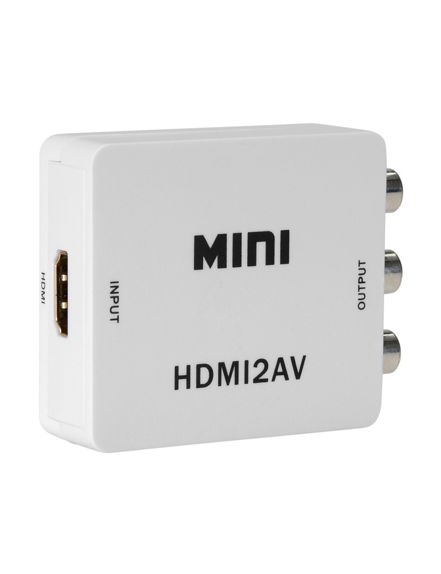 POWERTECH HD Video Converter CAB-H082 από HDMI σε 3x RCA, Full HD