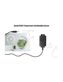 SONOFF Aισθητήρας θερμοκρασίας και υγρασίας SI7021, WiFi, 2.5mm, μαύρο