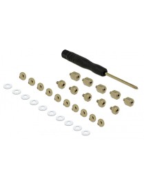 DELOCK Mounting Kit για M.2 SSD / Module, 31τμχ