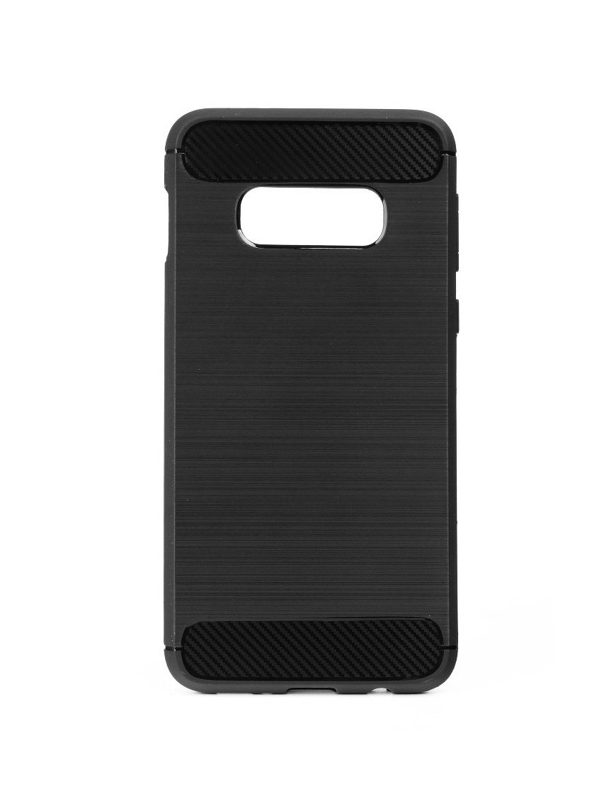 POWERTECH Θήκη Carbon Flex MOB-1230 για Samsung Galaxy S10e, μαύρη