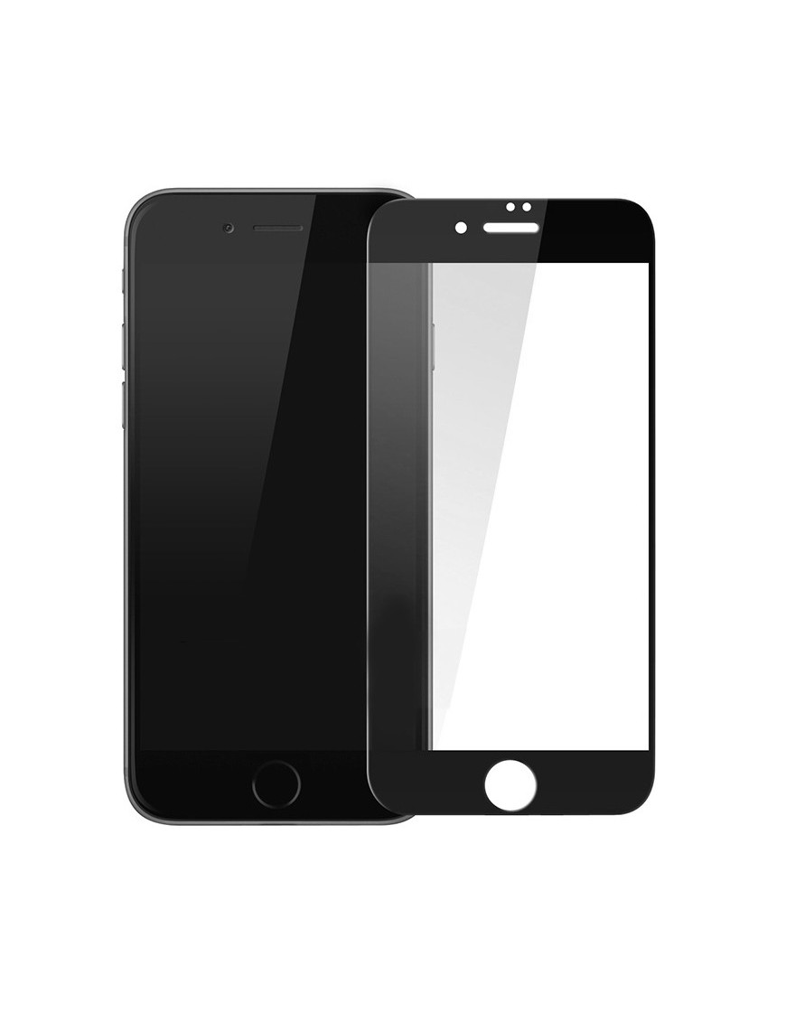 POWERTECH Tempered Glass 5D Full Glue για iPhone 8, Black