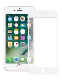 POWERTECH Tempered Glass 5D Full Glue για iPhone 8 Plus, λευκό