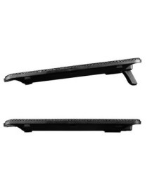 POWERTECH Βάση & ψύξη laptop PT-738 έως 15.6", 2x 125mm fan, LED, μαύρο