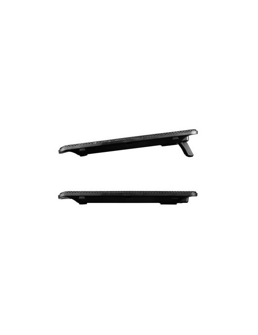 POWERTECH Βάση & ψύξη laptop PT-738 έως 15.6", 2x 125mm fan, LED, μαύρο