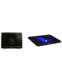 POWERTECH Βάση & ψύξη laptop PT-740 έως 15.6", 125mm fan, LED, μαύρο