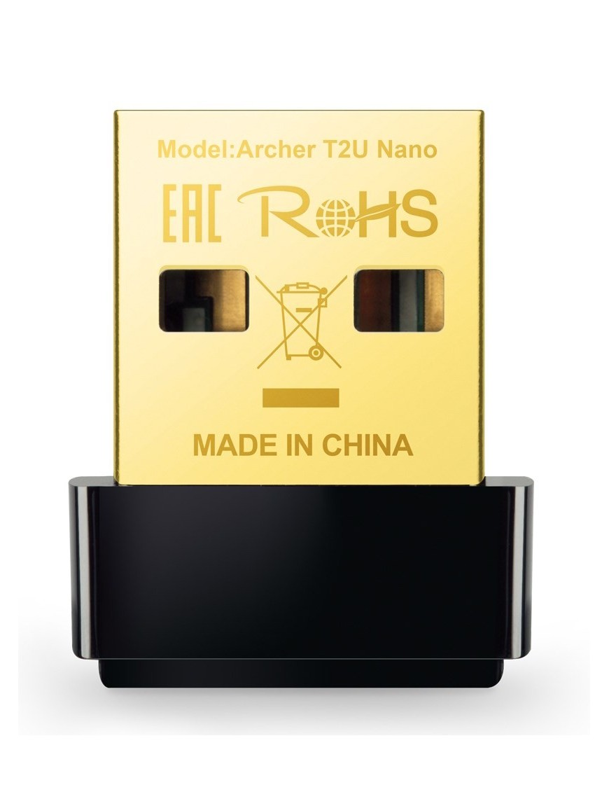 TP-LINK Ασύρματο Nano USB Adapter AC600 ARCHER-T2UNANO, Ver. 1.0