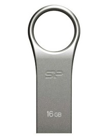 SILICON POWER USB Flash Drive Firma F80, 16GB, USB 2.0, Silver